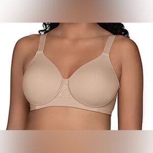 NEW - VanityFair Beauty Back Full-Figure Back Smoothing Wireless Bra 71380 40DDD